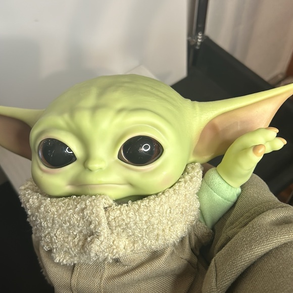 STAR WARS BABY YODA Mandalorian The Child Aka Mattel 2020 11” Plush Toy - Picture 7 of 10